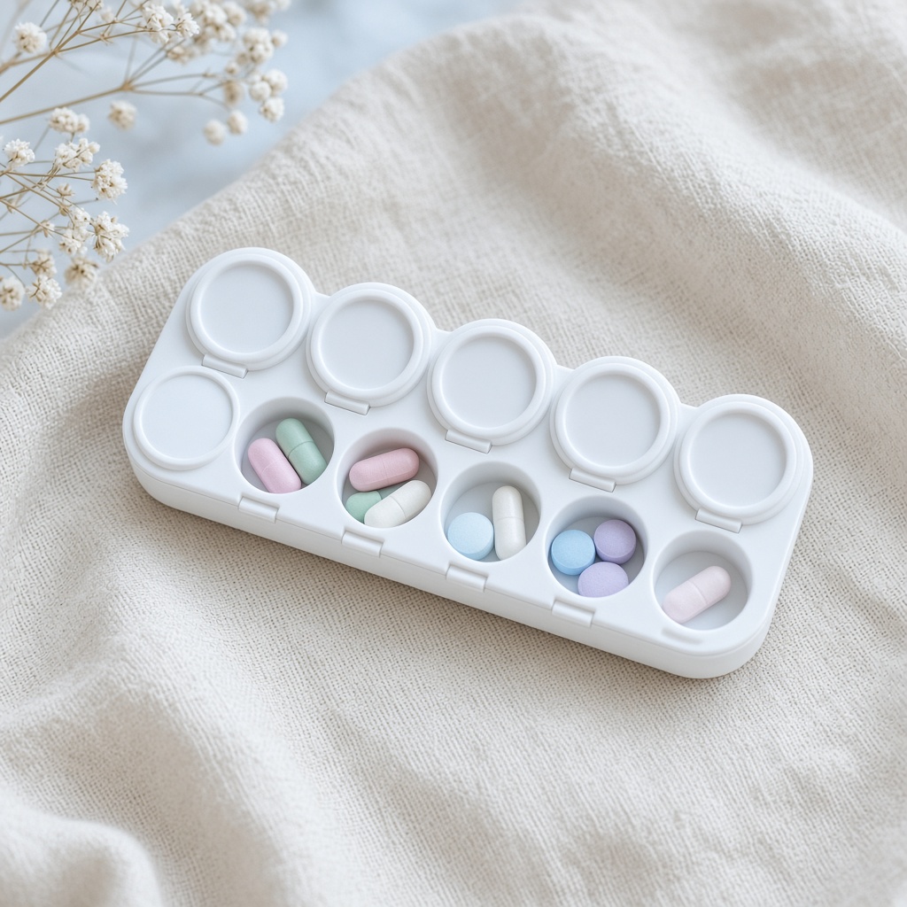 7-Day Portable Pill Organizer